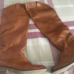 Leather Knee boots